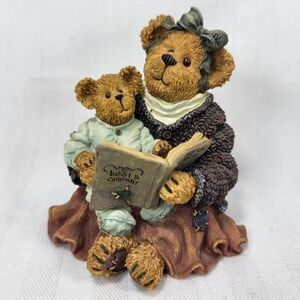 Boyds Bears & Friends FIGURINE A Mother’s Heart Is The Child’s Schoolroom 3"